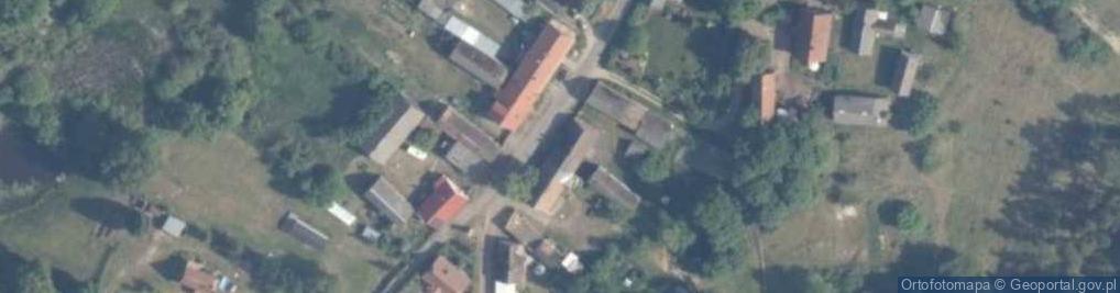 Zdjęcie satelitarne Strzaliny ul.