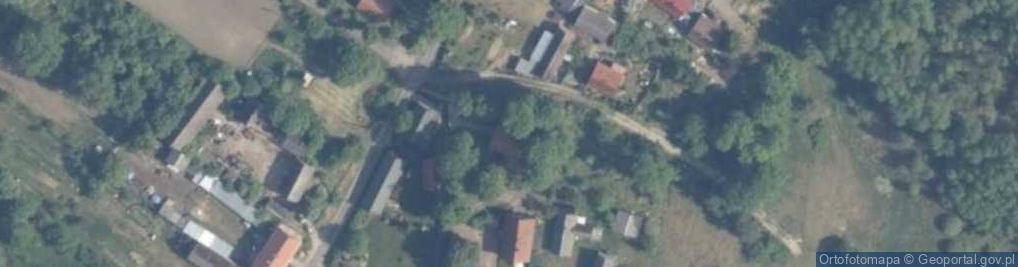 Zdjęcie satelitarne Strzaliny ul.