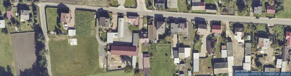 Zdjęcie satelitarne Strzałków ul.