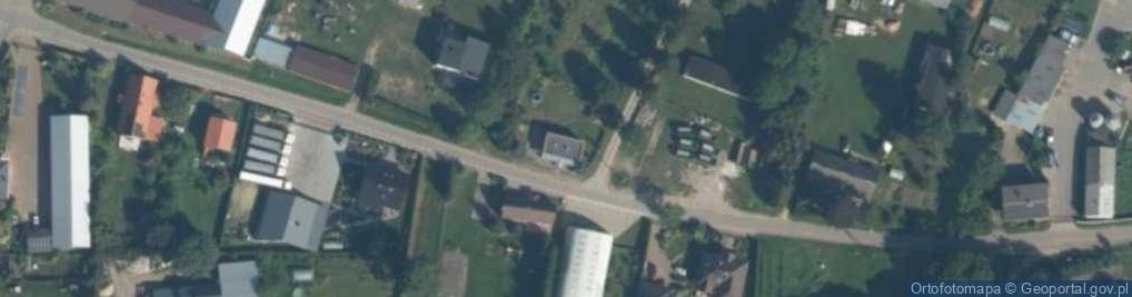 Zdjęcie satelitarne Strzeczona ul.