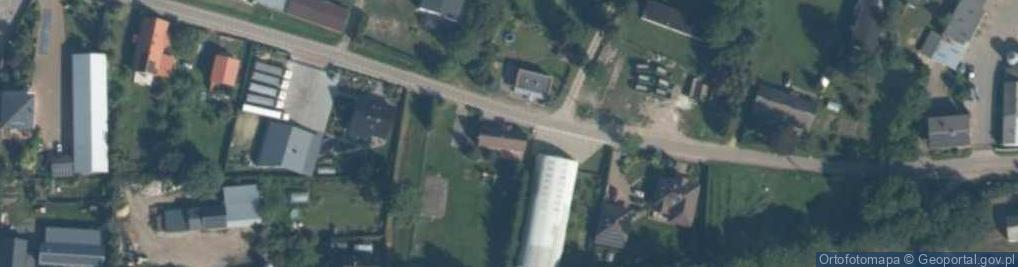 Zdjęcie satelitarne Strzeczona ul.