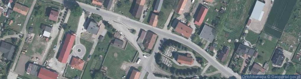 Zdjęcie satelitarne Strzeganowice ul.