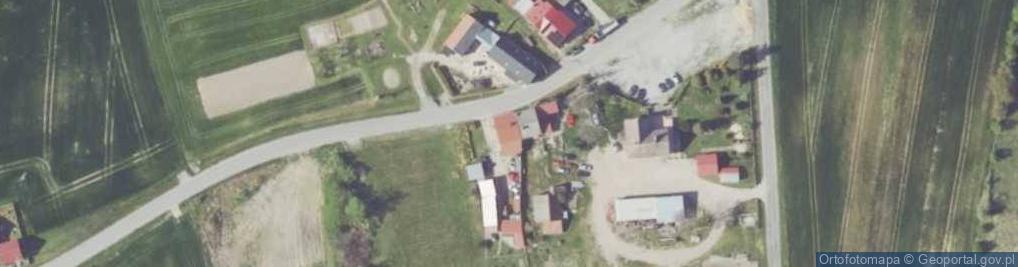 Zdjęcie satelitarne Strzegów ul.
