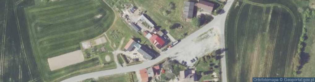 Zdjęcie satelitarne Strzegów ul.