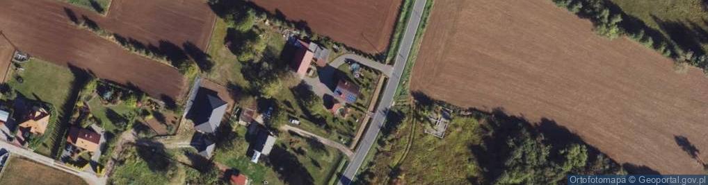 Zdjęcie satelitarne Strzelce Dolne ul.