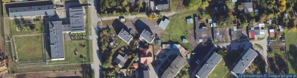 Zdjęcie satelitarne Strzelewo ul.