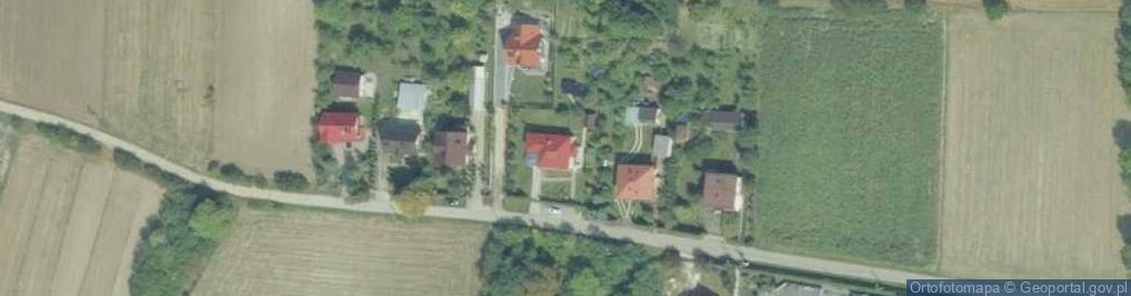 Zdjęcie satelitarne Strzeżów Drugi ul.