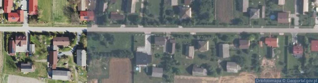 Zdjęcie satelitarne Strzeżów Pierwszy ul.