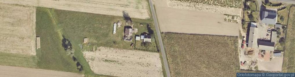 Zdjęcie satelitarne Strzydzew ul.