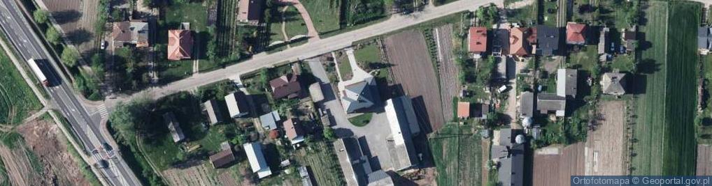Zdjęcie satelitarne Strzyżowice ul.
