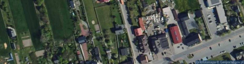 Zdjęcie satelitarne Strażacka ul.