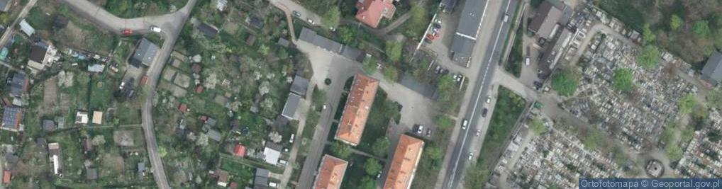 Zdjęcie satelitarne Strzelecka ul.