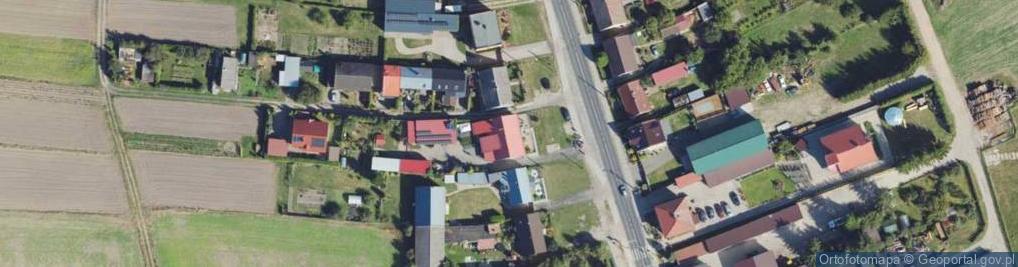 Zdjęcie satelitarne Strażacka ul.