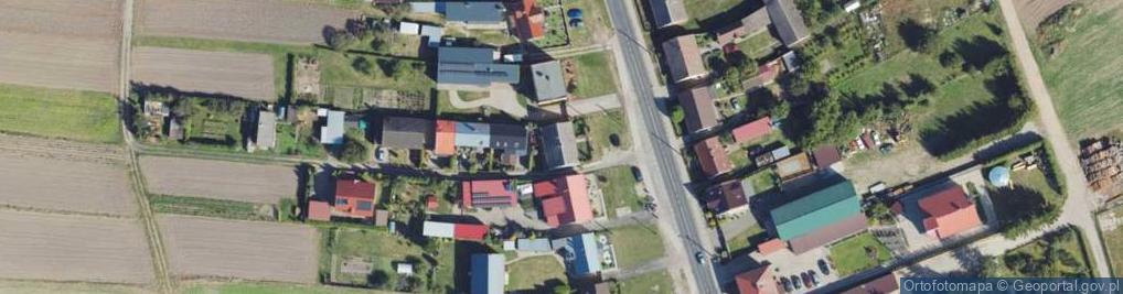 Zdjęcie satelitarne Strażacka ul.