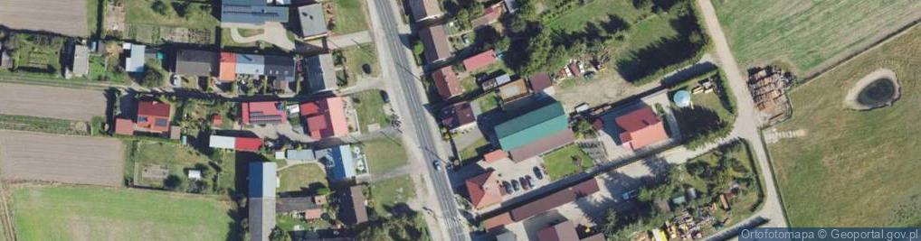 Zdjęcie satelitarne Strażacka ul.