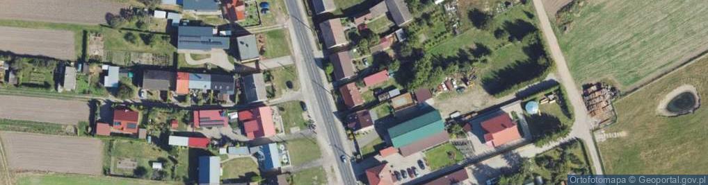 Zdjęcie satelitarne Strażacka ul.