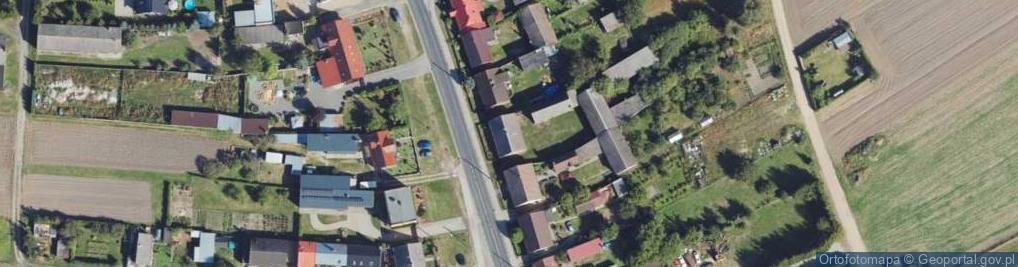 Zdjęcie satelitarne Strażacka ul.