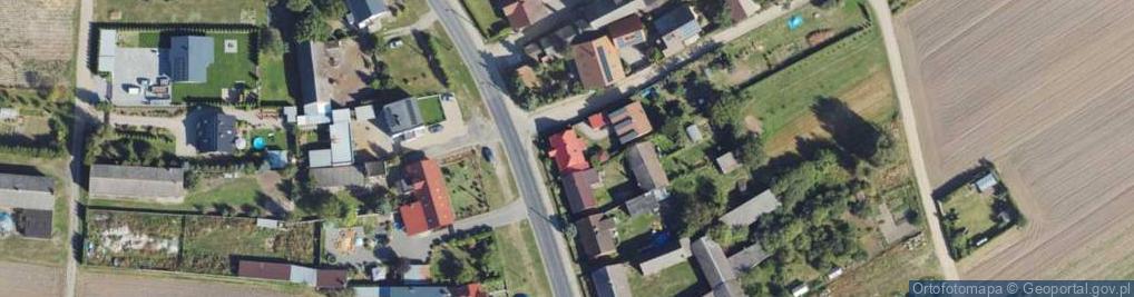 Zdjęcie satelitarne Strażacka ul.