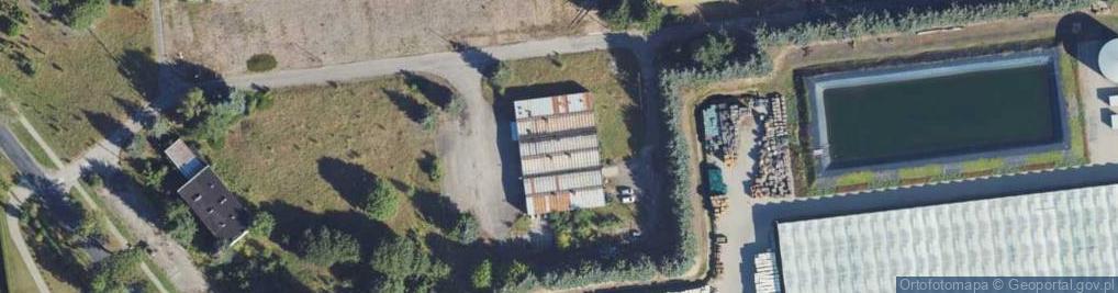 Zdjęcie satelitarne Strażacka ul.