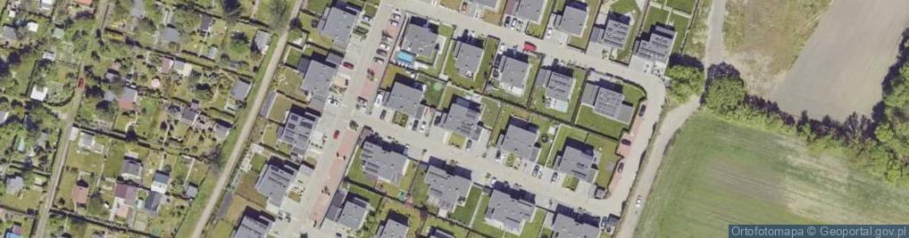 Zdjęcie satelitarne Stokrotek ul.