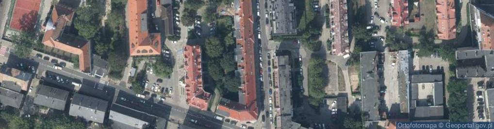 Zdjęcie satelitarne Strzelecka ul.