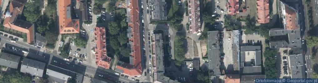 Zdjęcie satelitarne Strzelecka ul.