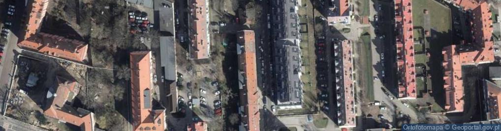 Zdjęcie satelitarne Strzelecka ul.