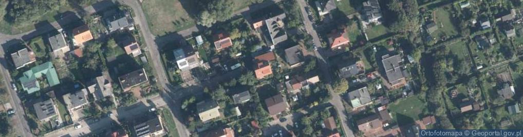 Zdjęcie satelitarne Starej Baśni ul.