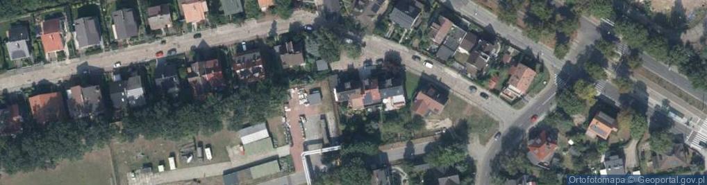 Zdjęcie satelitarne Starego Wiarusa ul.