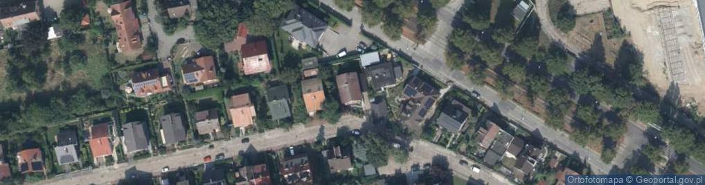 Zdjęcie satelitarne Starego Wiarusa ul.
