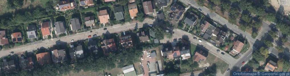 Zdjęcie satelitarne Starego Wiarusa ul.