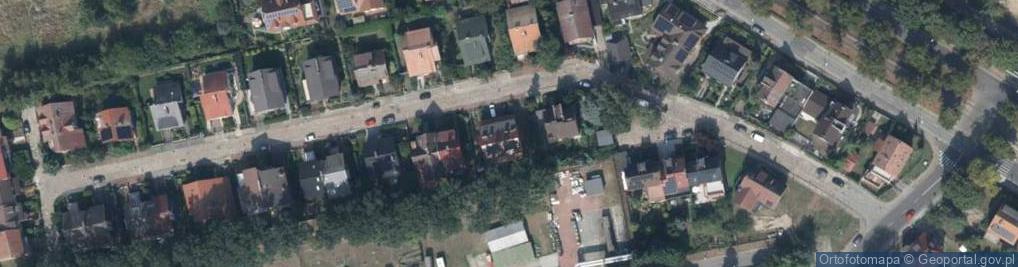 Zdjęcie satelitarne Starego Wiarusa ul.