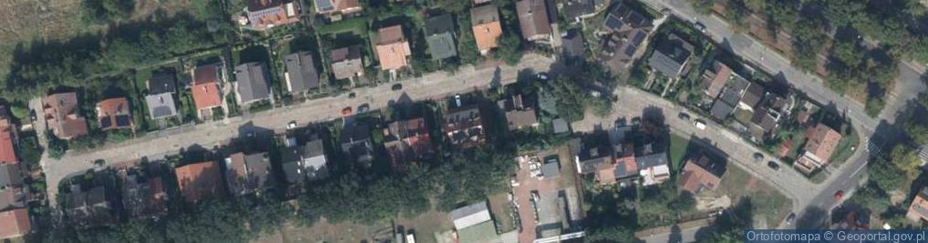 Zdjęcie satelitarne Starego Wiarusa ul.