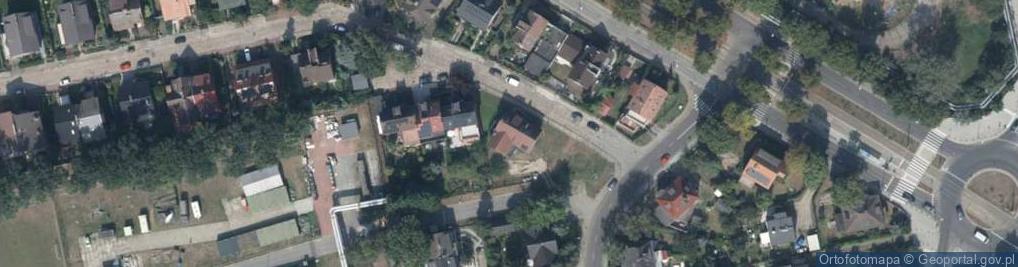 Zdjęcie satelitarne Starego Wiarusa ul.