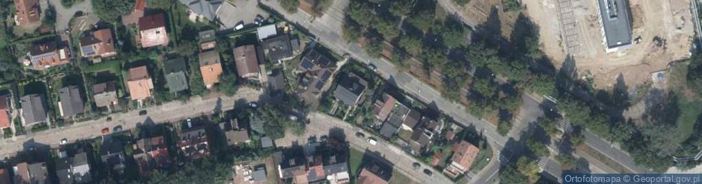 Zdjęcie satelitarne Starego Wiarusa ul.