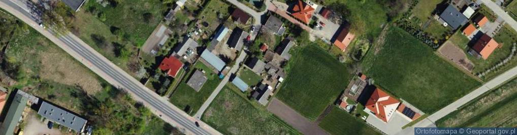 Zdjęcie satelitarne Strażacka ul.