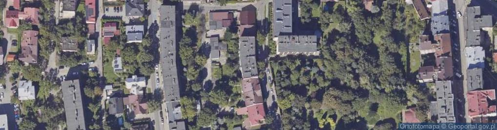 Zdjęcie satelitarne Starowolskiego Szymona ul.