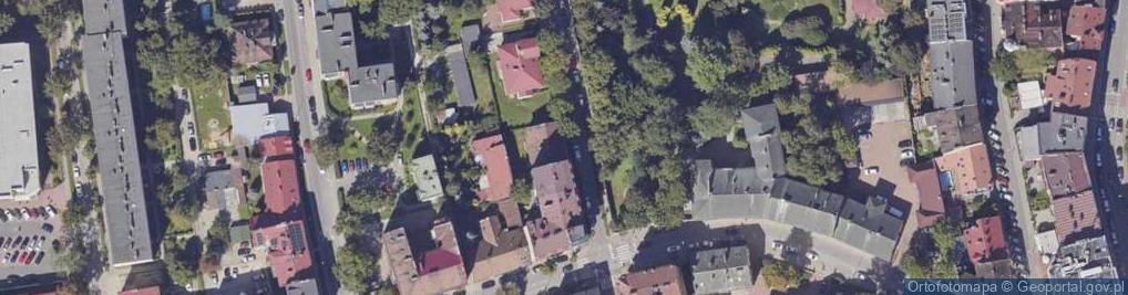 Zdjęcie satelitarne Starowolskiego Szymona ul.