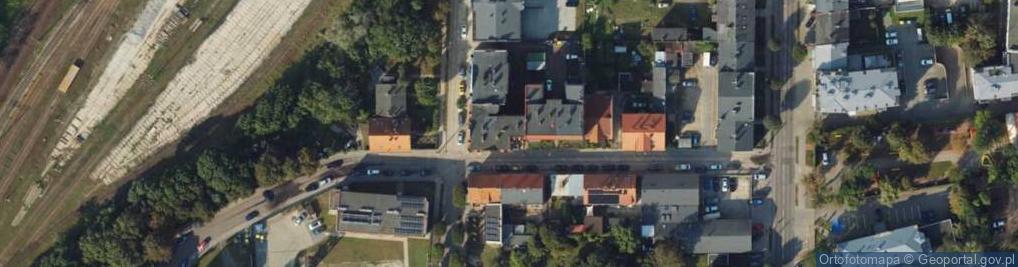 Zdjęcie satelitarne Strzelecka ul.