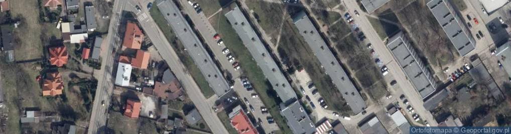 Zdjęcie satelitarne Stolarska ul.