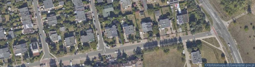 Zdjęcie satelitarne Storczykowa ul.