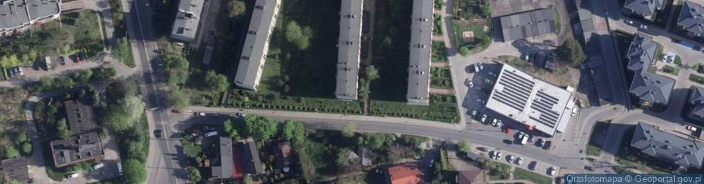 Zdjęcie satelitarne Strzałowa ul.