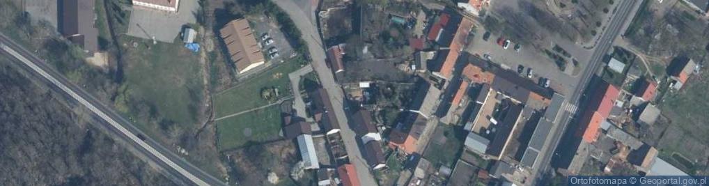 Zdjęcie satelitarne Strażacka ul.