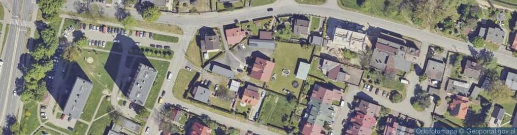 Zdjęcie satelitarne Starokościelna ul.