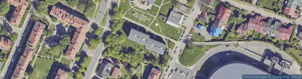 Zdjęcie satelitarne Starokościelna ul.