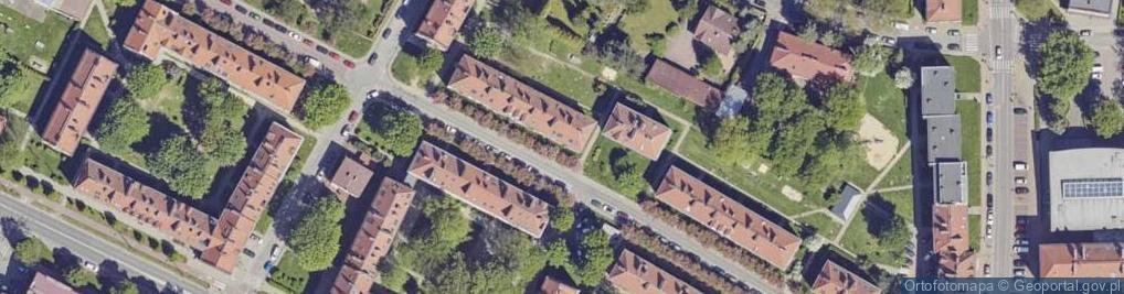 Zdjęcie satelitarne Stefana Batorego ul.