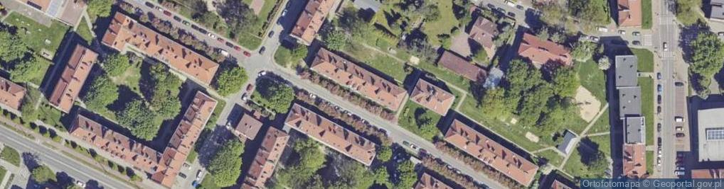 Zdjęcie satelitarne Stefana Batorego ul.