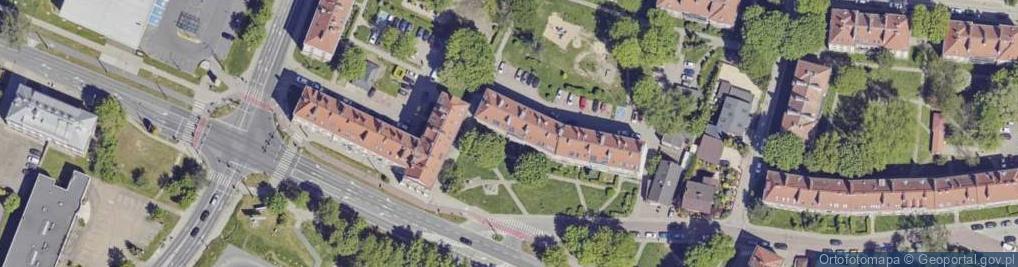 Zdjęcie satelitarne Stefana Batorego ul.