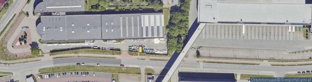 Zdjęcie satelitarne Strefowa ul.