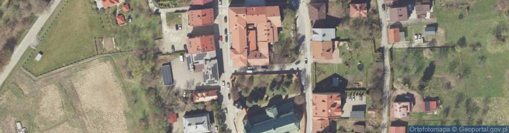 Zdjęcie satelitarne Strażacka ul.